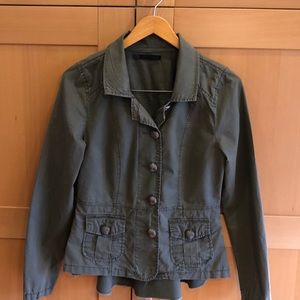 Maurices Army Green Utility Jacket